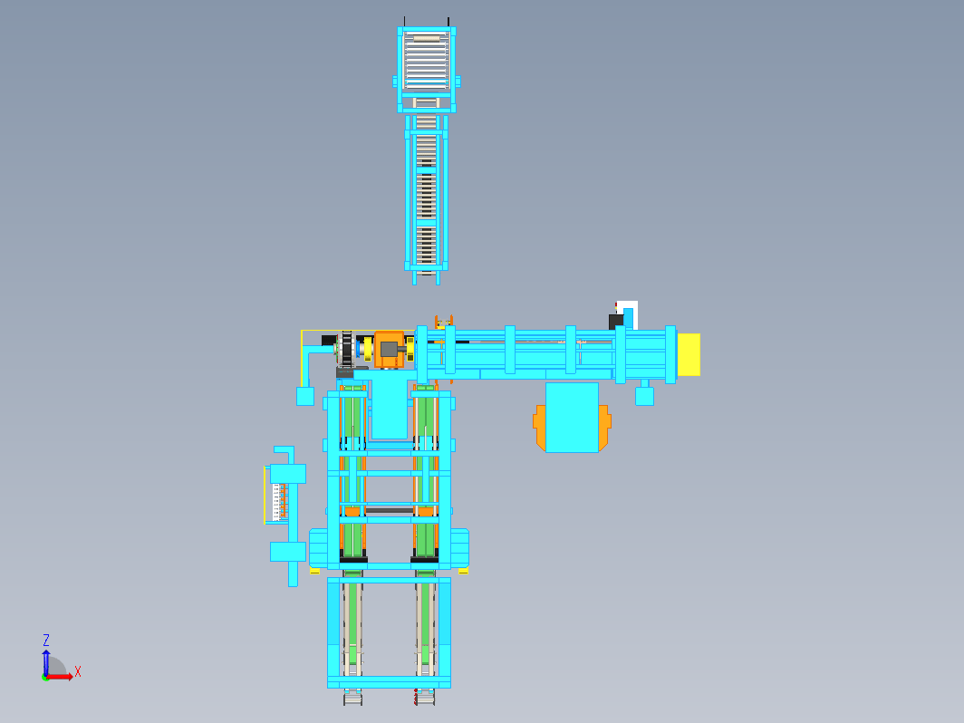 轮胎成型机V3-1模型