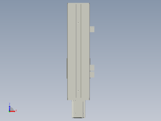 MT100BS-L200 数控模组 线性滑台模型.MT100BS.L10.200.BC.M20B.C4.3D缩略图