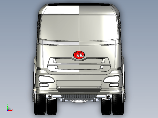 简易TATRA（泰脱拉）卡车模型缩略图