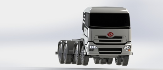 简易TATRA（泰脱拉）卡车模型缩略图