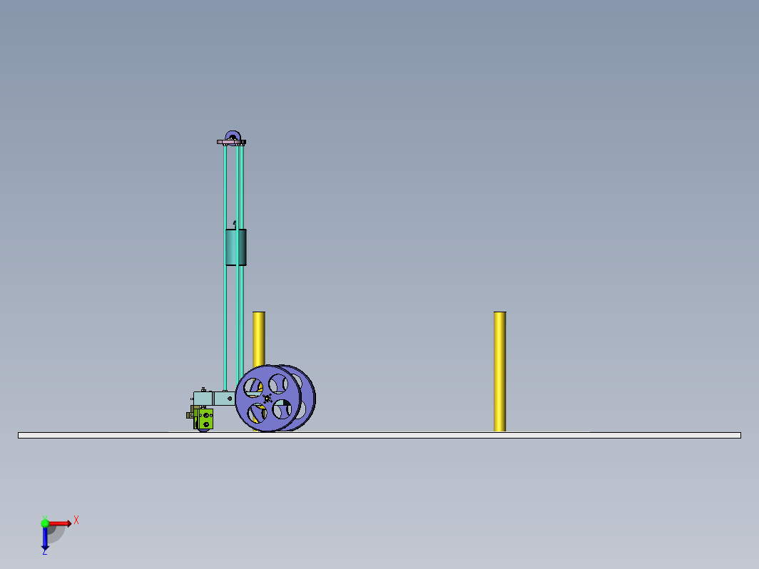 8字无碳小车