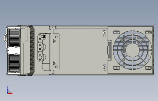 高性能多机传动驱动器STEP_B00(MD810-50M4T18.5G200+整机外形图)缩略图