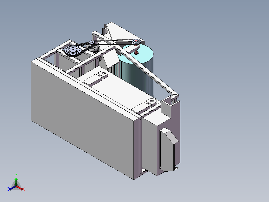 谷物清选机（CAD+三维）