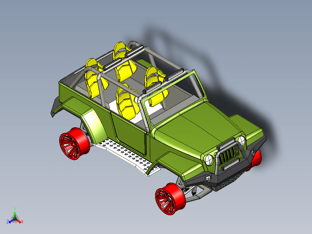 jeep-tm吉普车结构