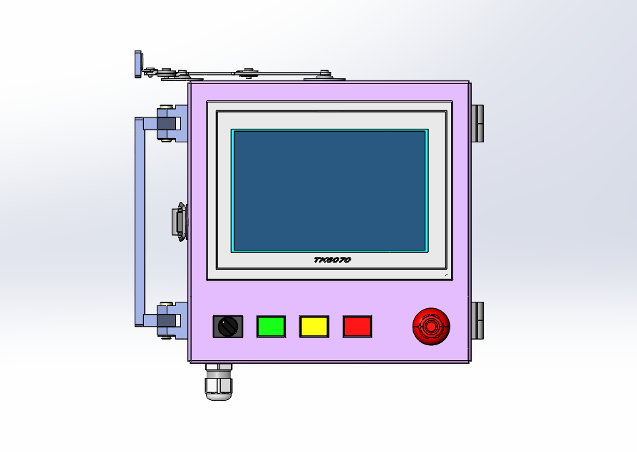 数控机床控制面板 HMI Box Door