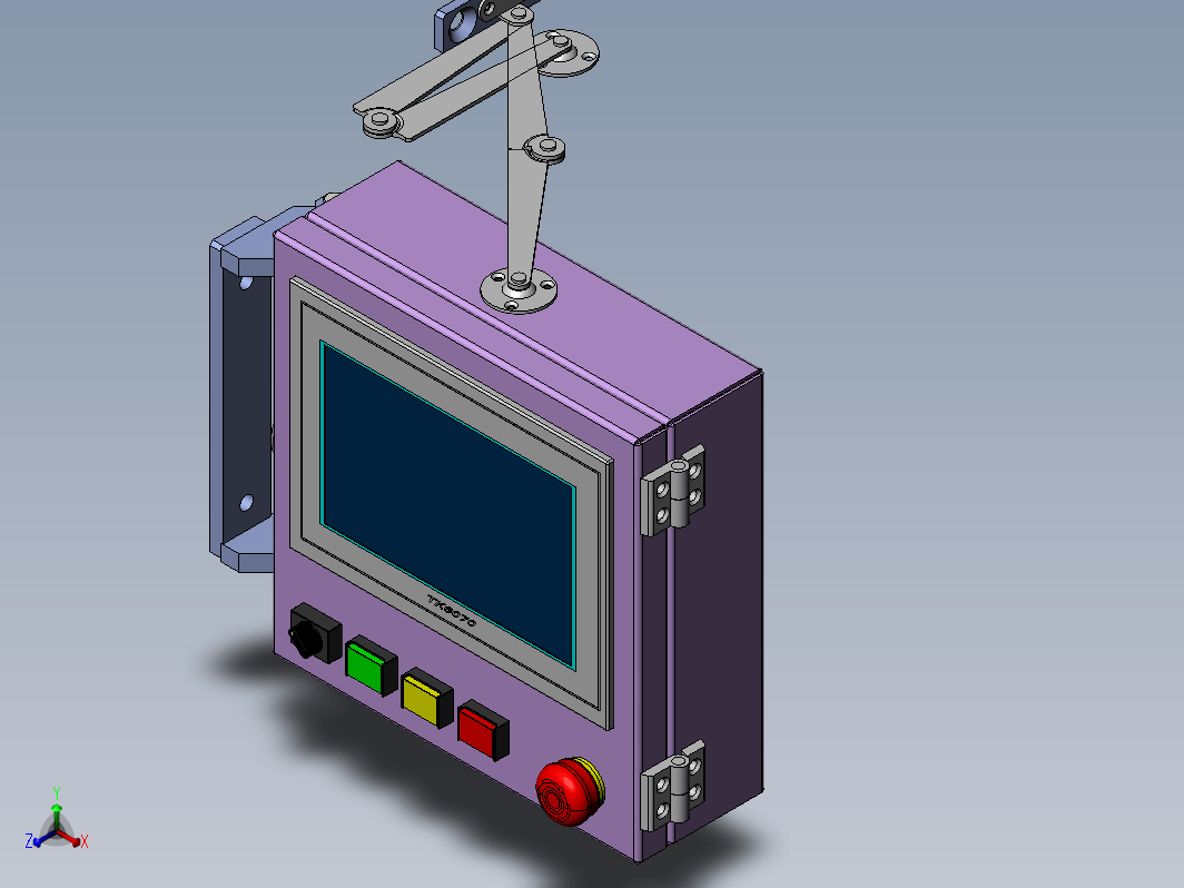 数控机床控制面板 HMI Box Door