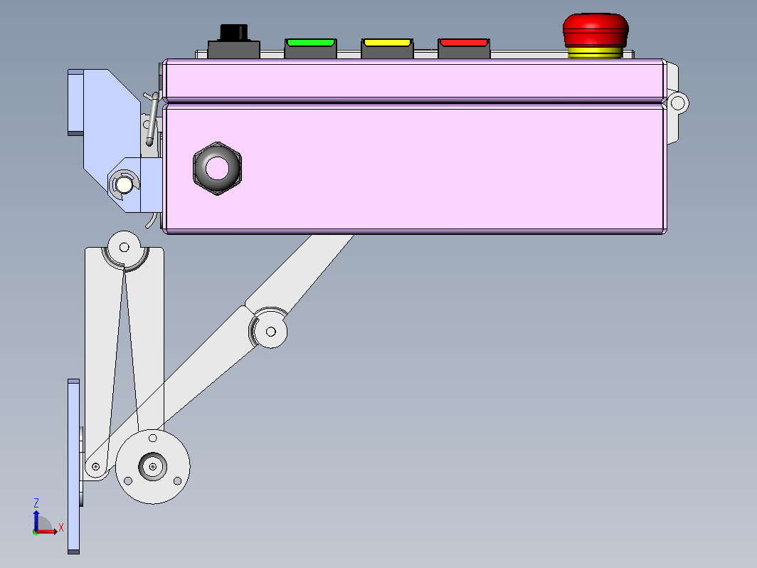 数控机床控制面板 HMI Box Door