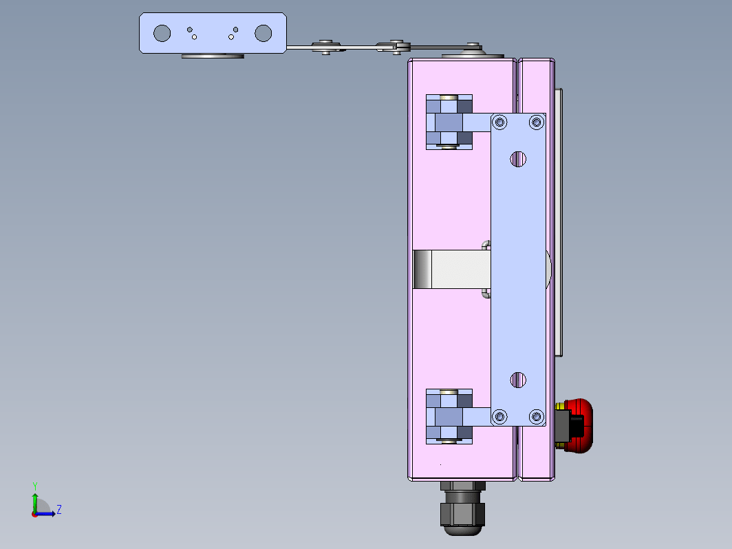 数控机床控制面板 HMI Box Door