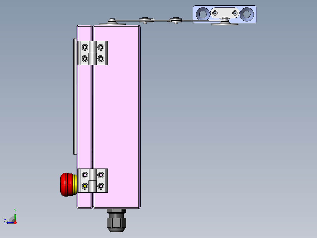 数控机床控制面板 HMI Box Door