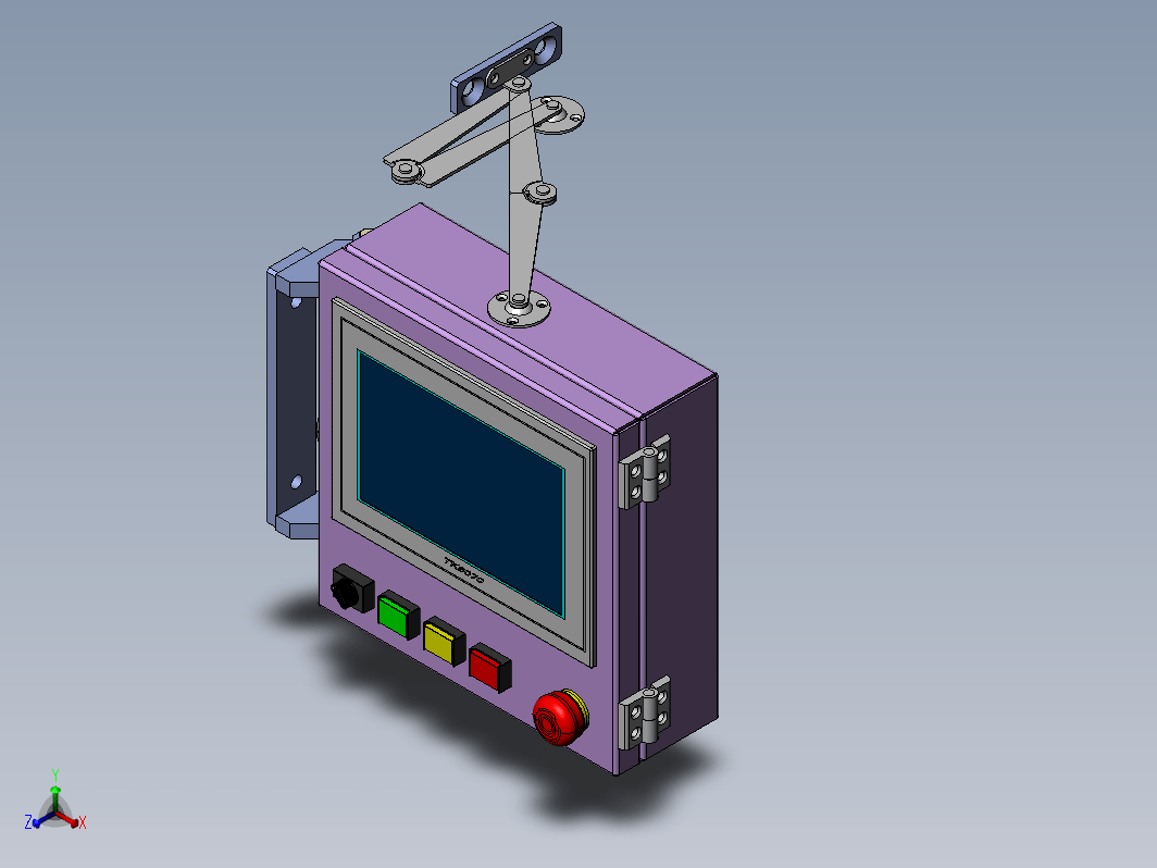 数控机床控制面板 HMI Box Door