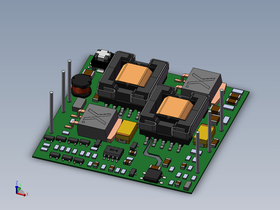 40W（DC-DC）转换电路（器）