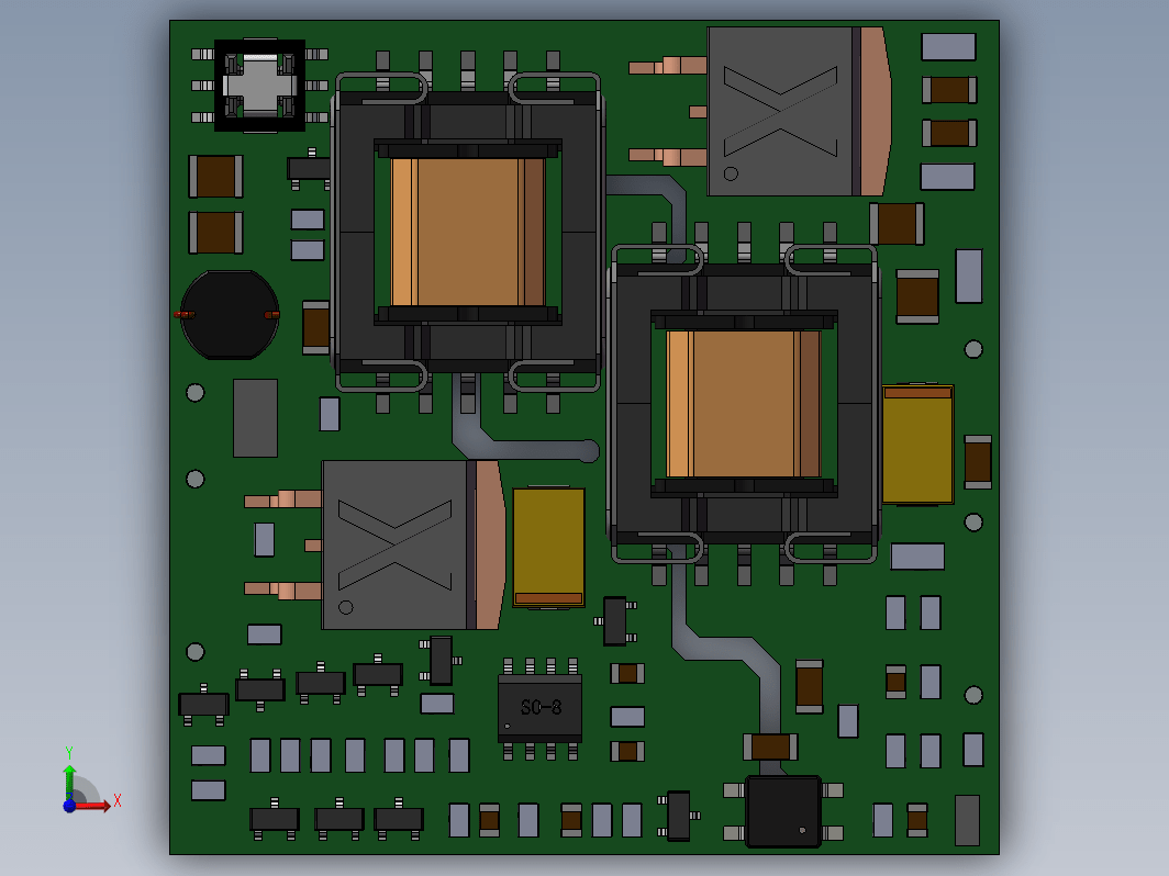 40W（DC-DC）转换电路（器）