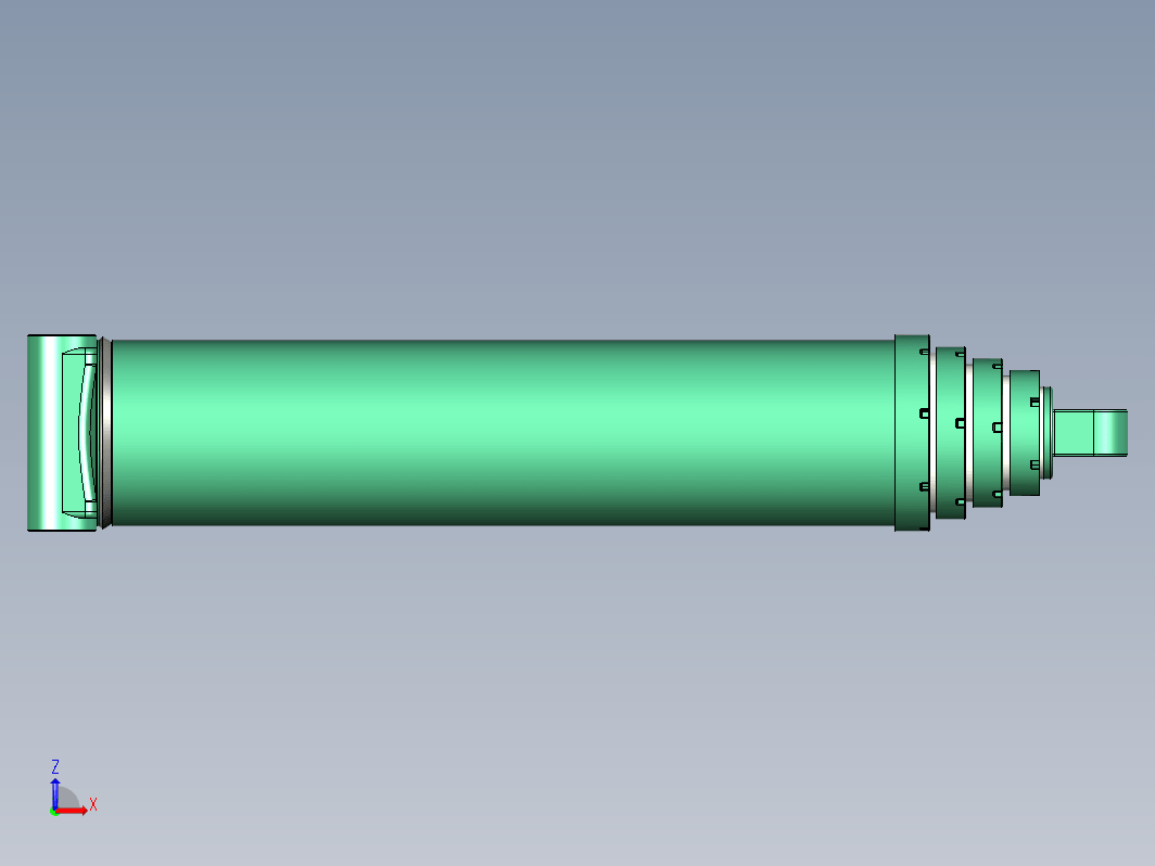 五节液压缸 hydraulic cylinder