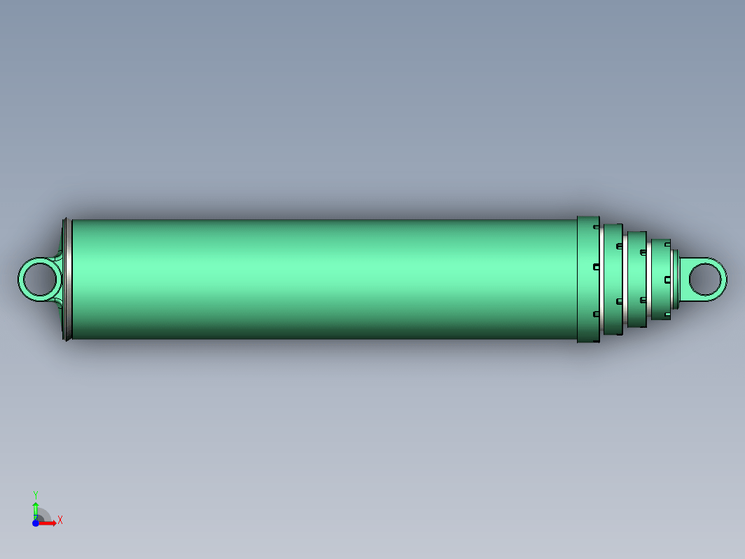 五节液压缸 hydraulic cylinder