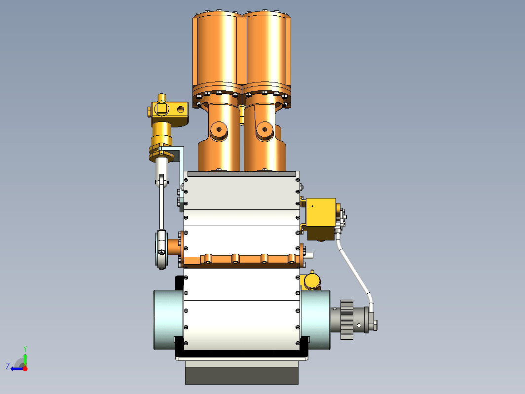 SA-611蒸汽汽车发动机