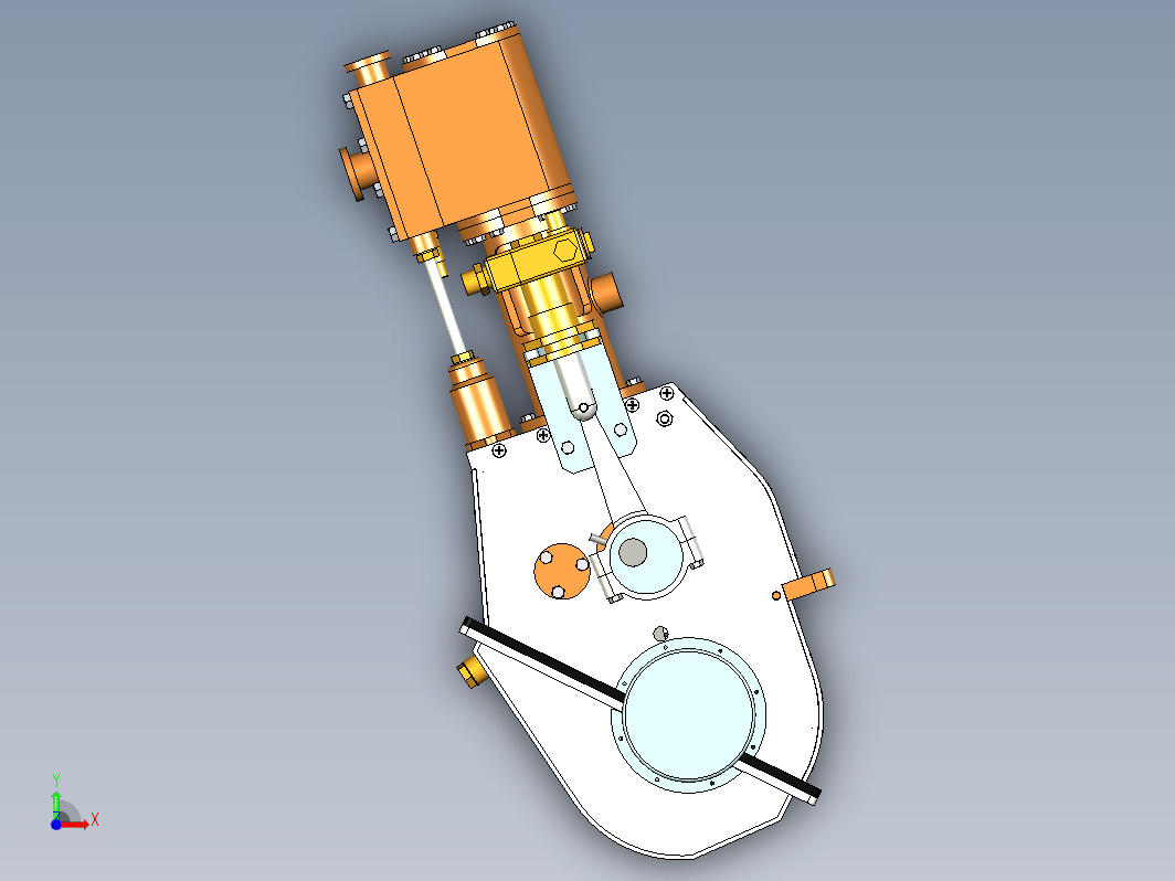 SA-611蒸汽汽车发动机