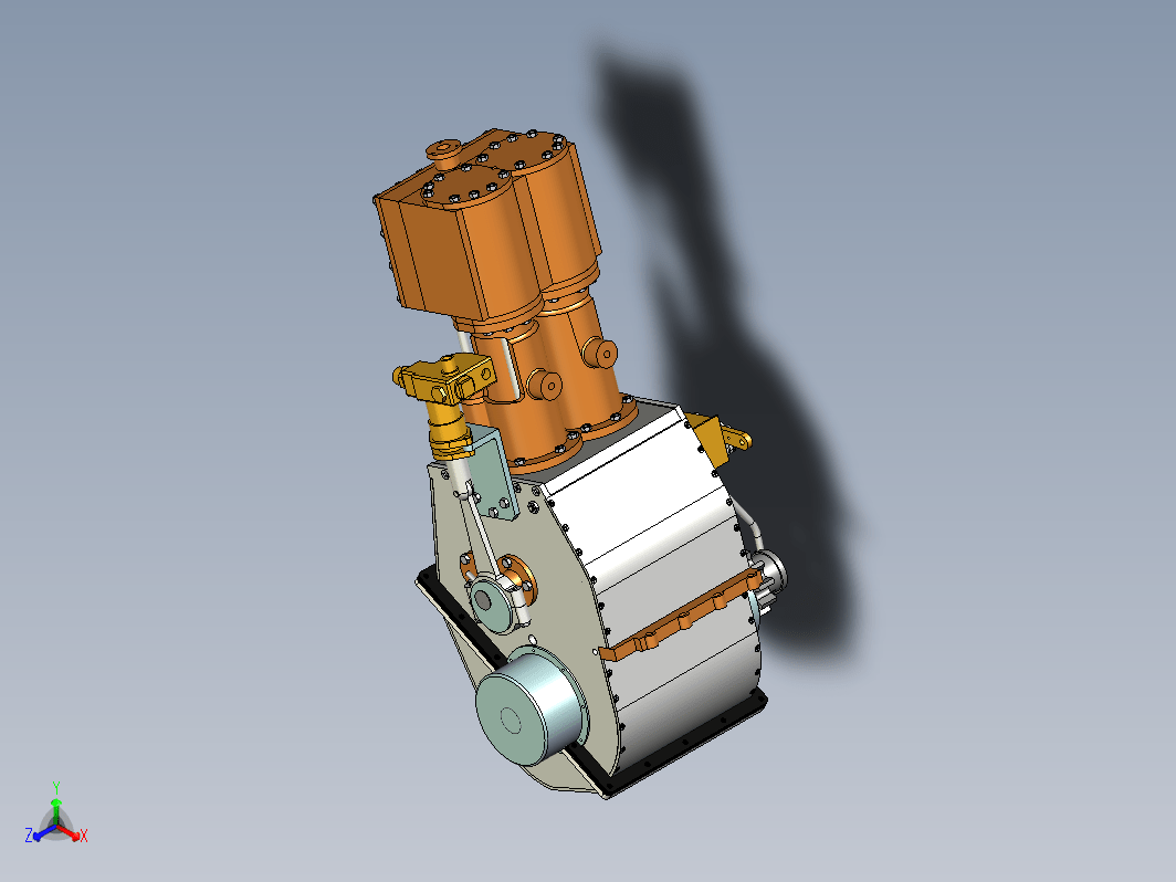 SA-611蒸汽汽车发动机