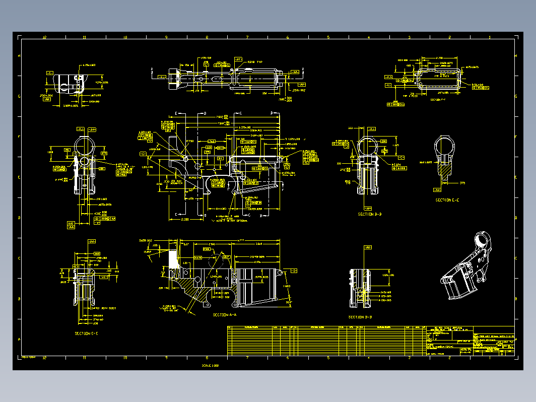 AK47玩具CAD