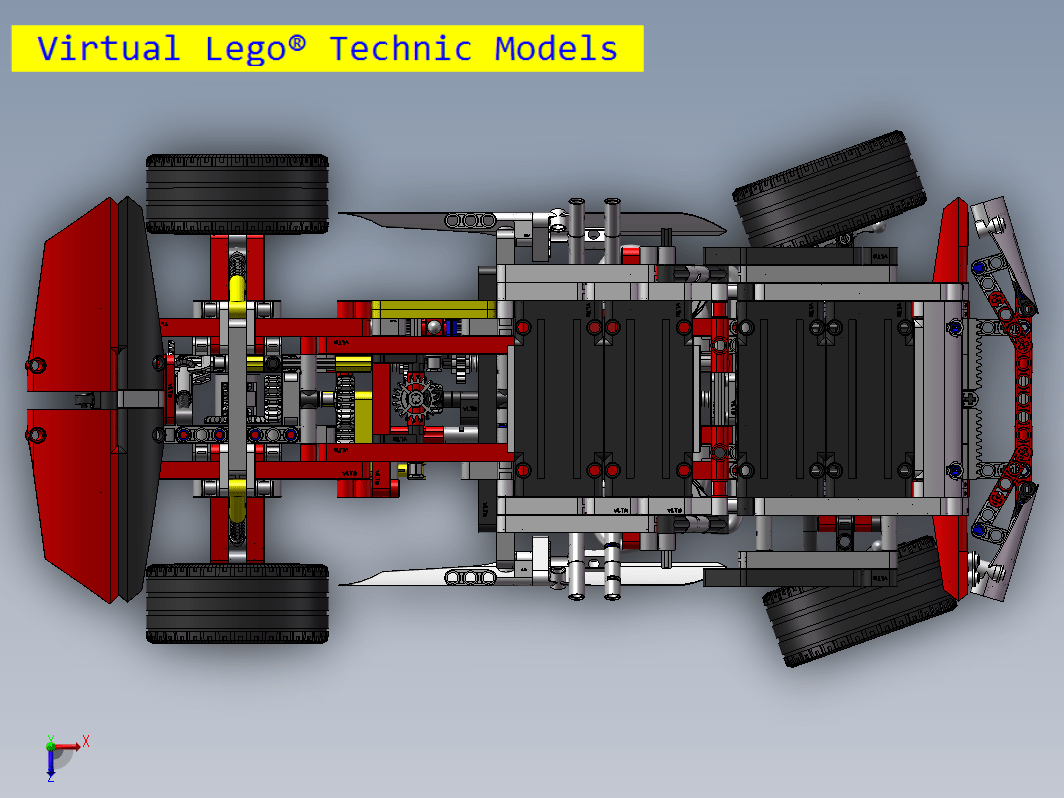 LEGO 42000方程式赛车拼装模型