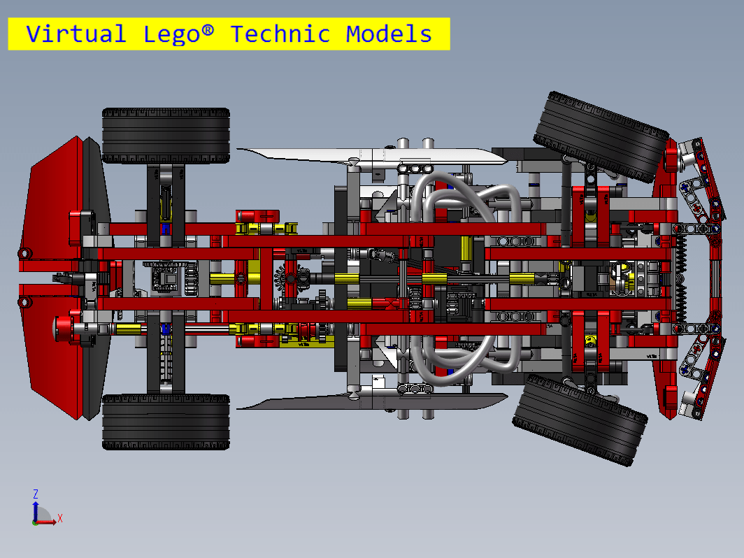 LEGO 42000方程式赛车拼装模型