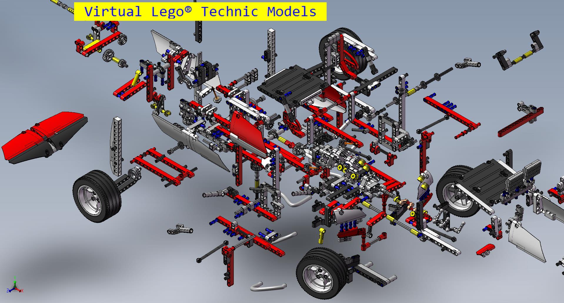 LEGO 42000方程式赛车拼装模型