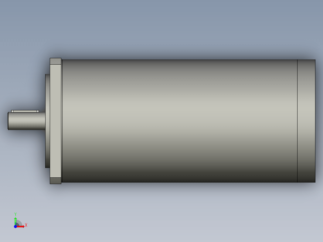 YK130HB280-07A  130mm两相步进电机（3D）