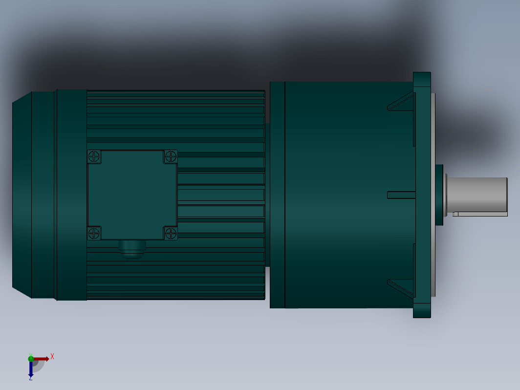 CV-32-1500-3～30立式三相铝壳(刹车)马达减速机[CV-32-1500-15-G3]