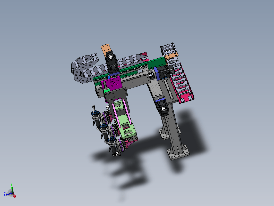 点胶XYZ模组3D-伺服点胶机