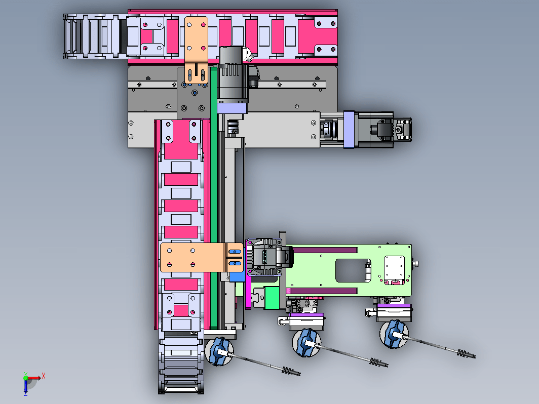 点胶XYZ模组3D-伺服点胶机