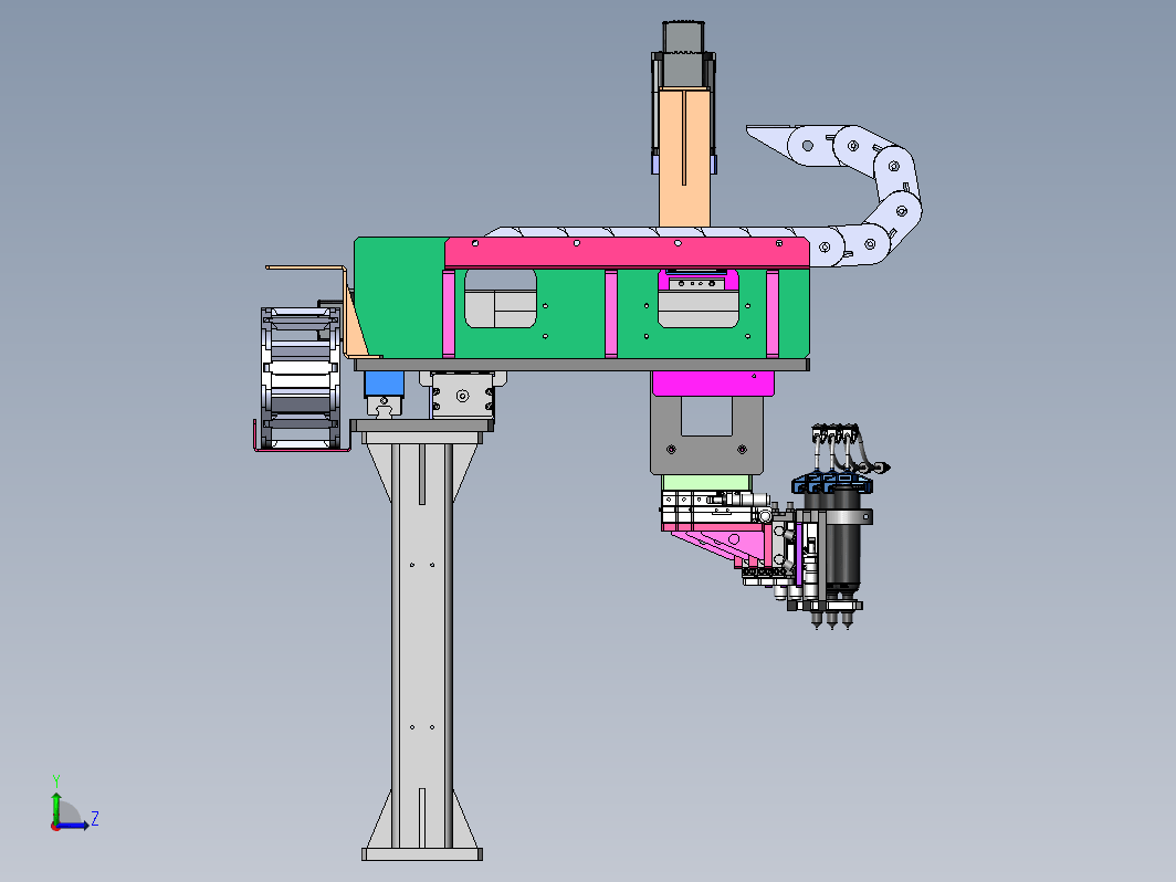 点胶XYZ模组3D-伺服点胶机