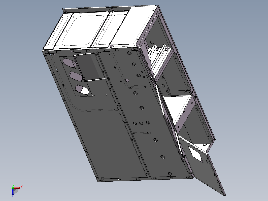 KYN28中置柜 3D+CAD