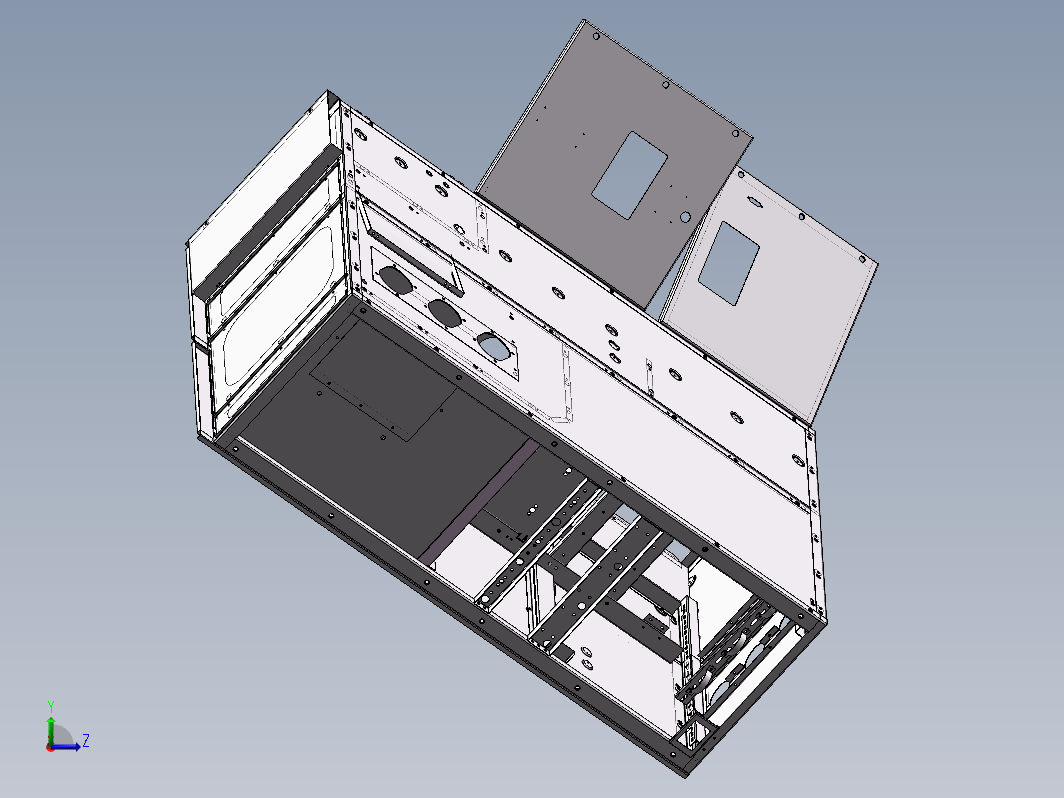 KYN28中置柜 3D+CAD