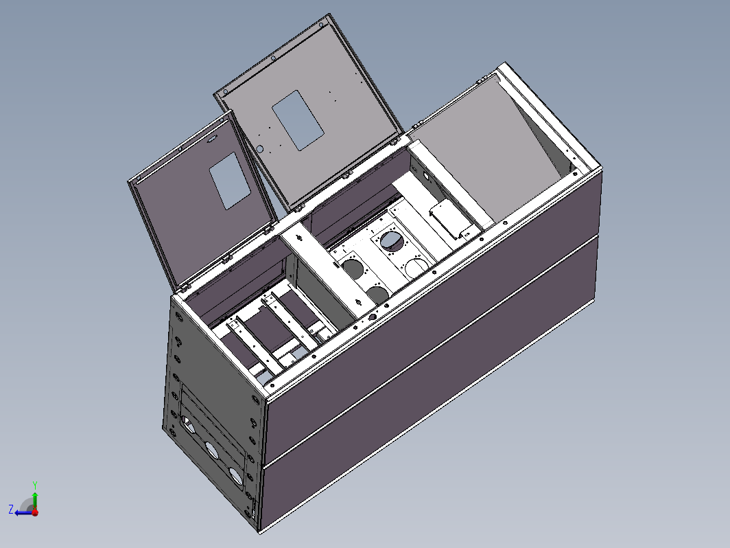 KYN28中置柜 3D+CAD