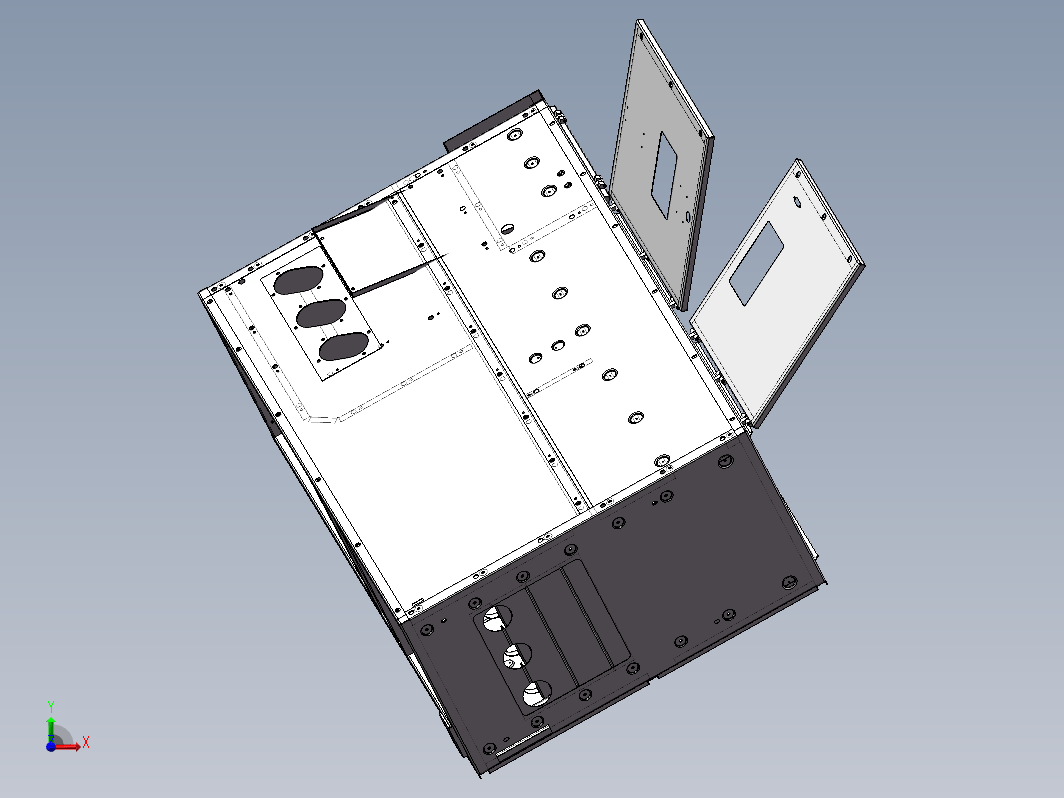 KYN28中置柜 3D+CAD