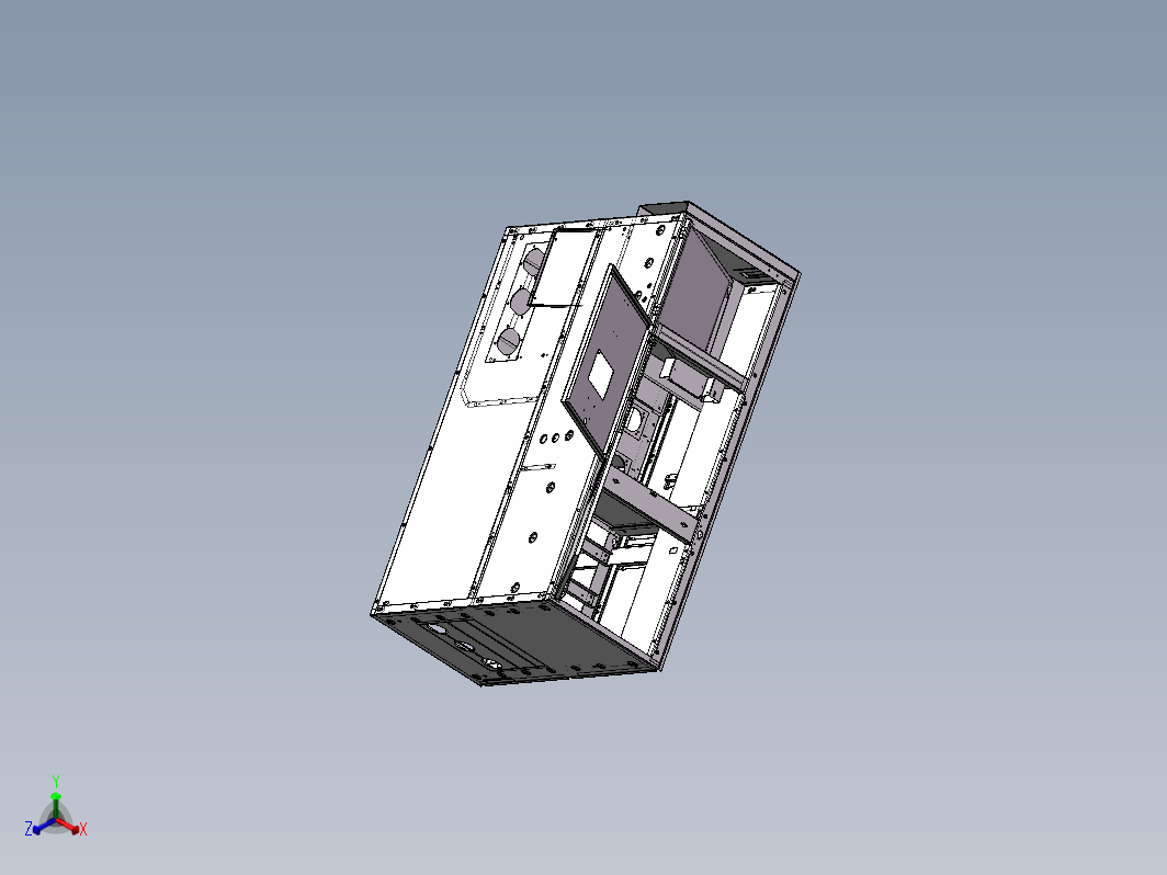 KYN28中置柜 3D+CAD