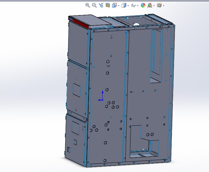 KYN28中置柜 3D+CAD