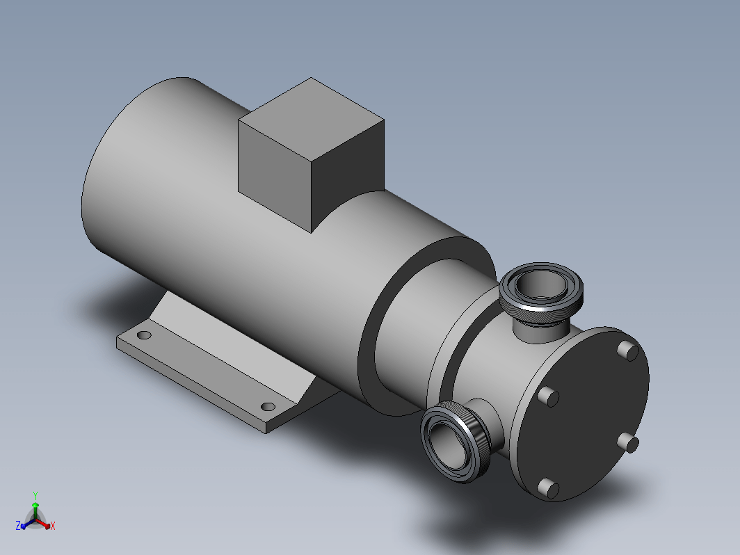 柔性叶轮泵10_40S monobloc SMS系列