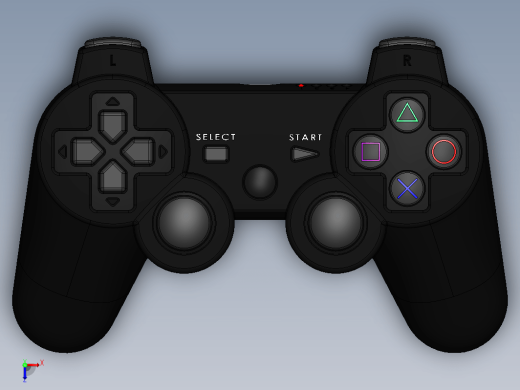 游戏机控制器手柄 playstation-controller-缩略图