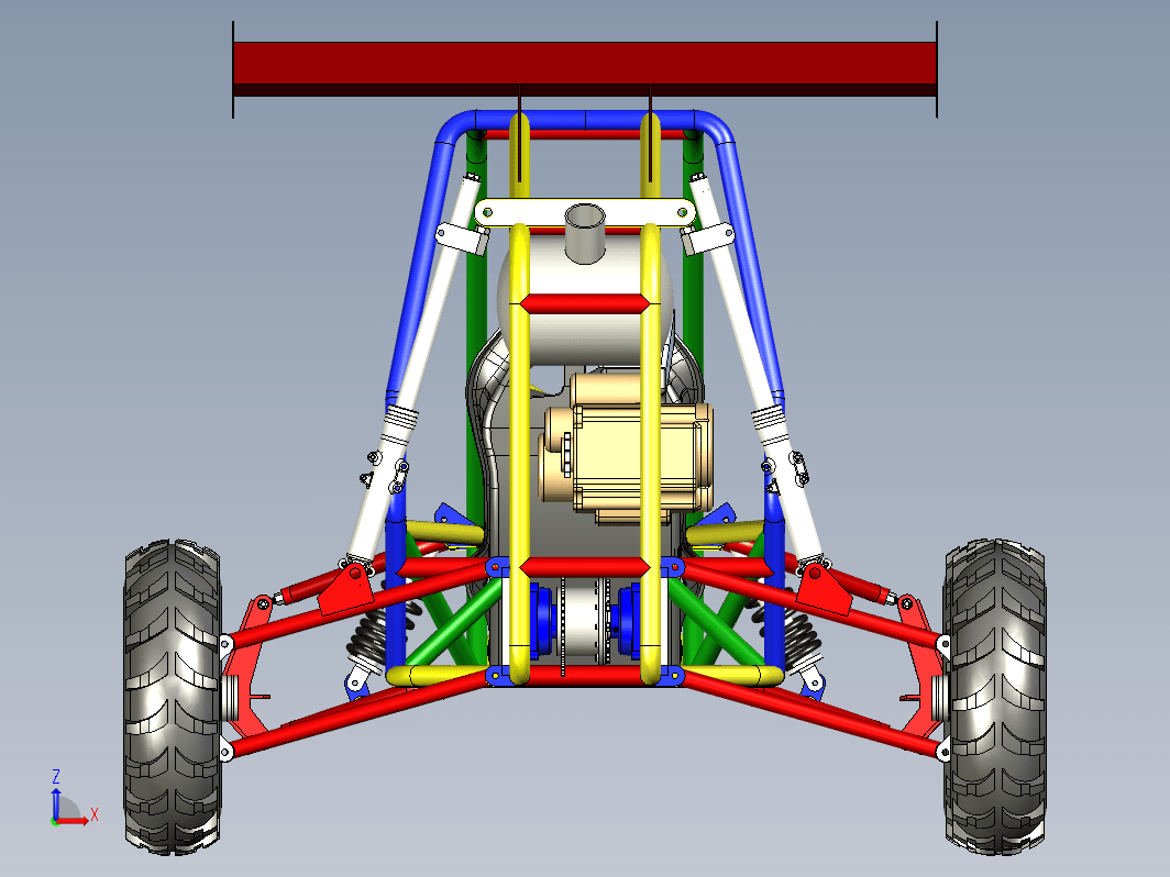 kart-cross 250cc钢管赛车