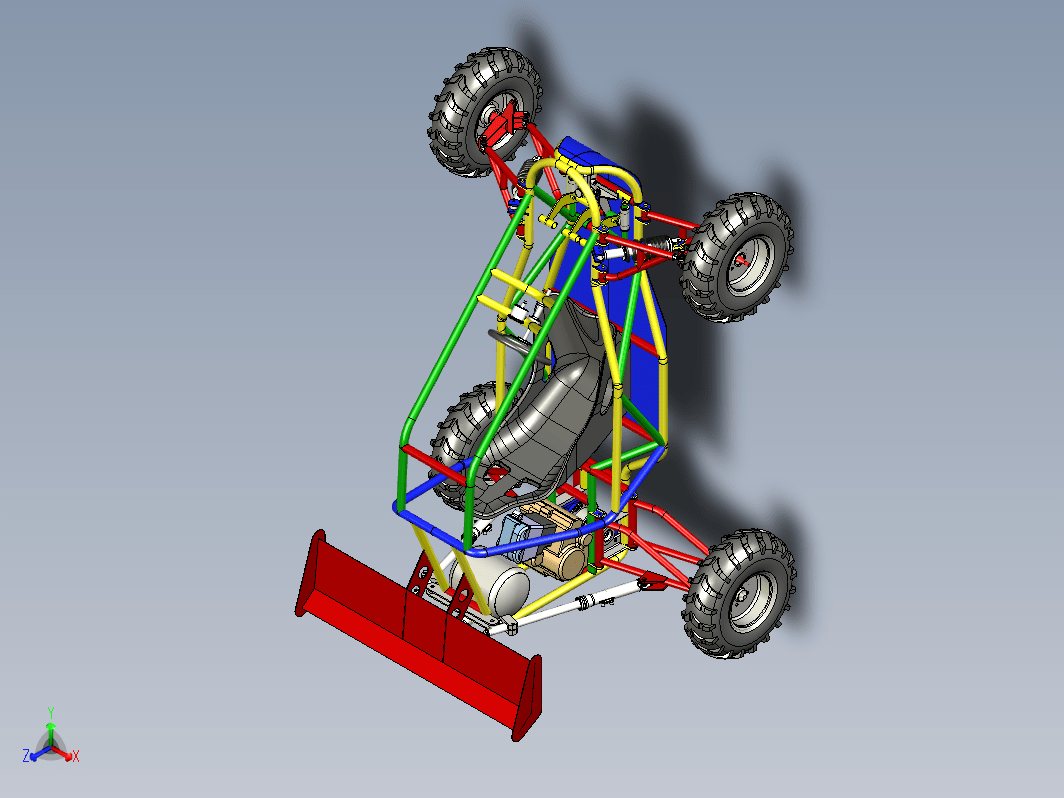 kart-cross 250cc钢管赛车