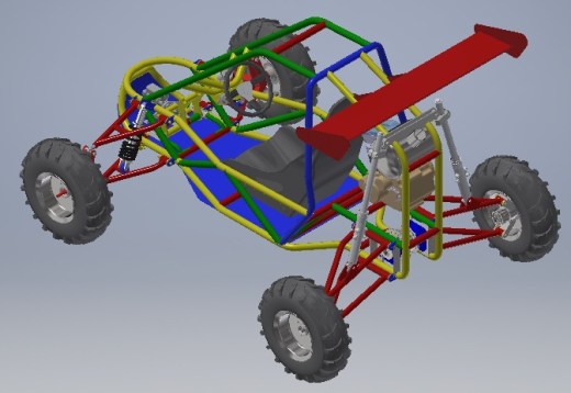 kart-cross 250cc钢管赛车缩略图