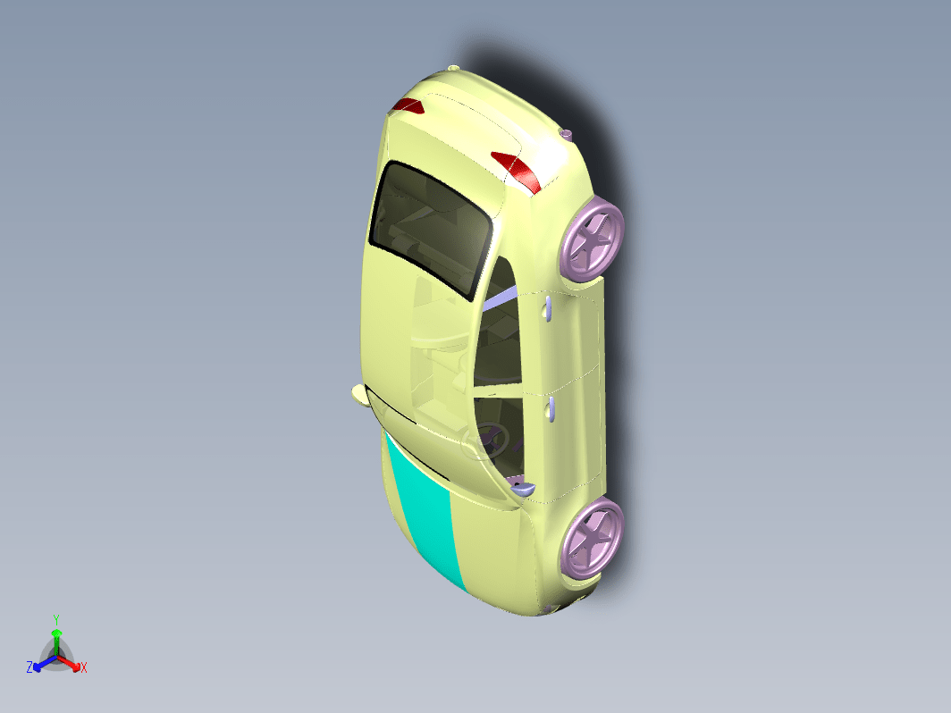 奥迪A5设计图档（catia、cad）汽车