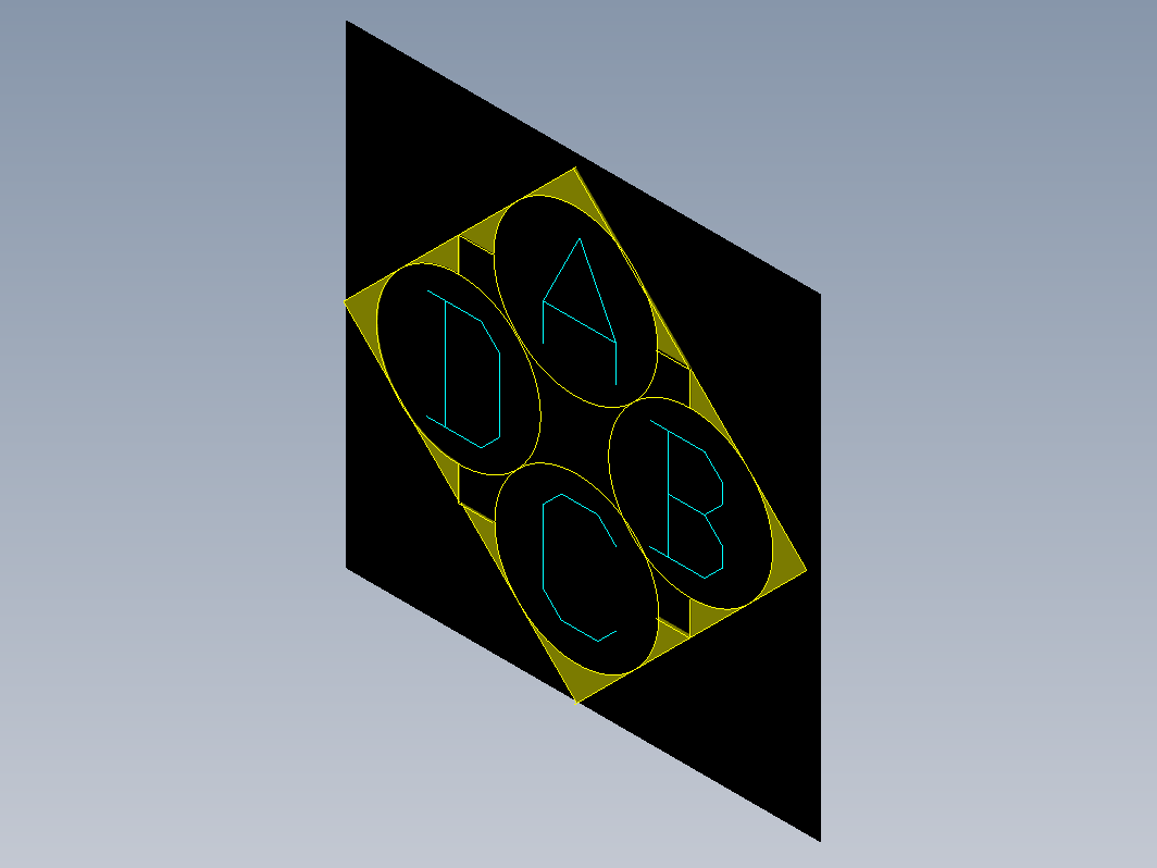 立面图方向