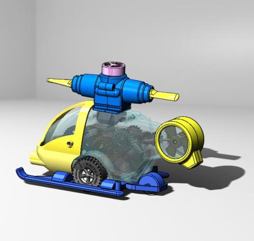 多齿轮传动Helicopter玩具直升机缩略图