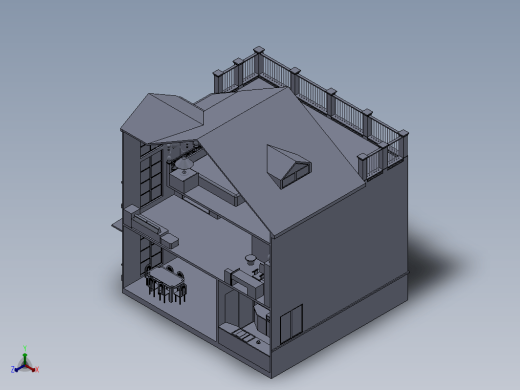 小别墅3D缩略图
