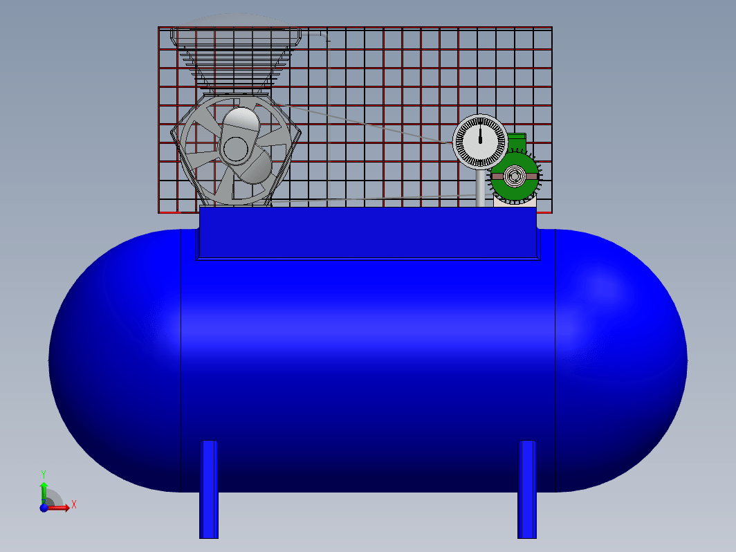 双缸空气压缩机