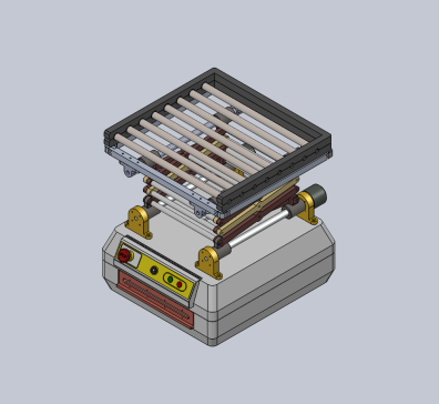 移动升降小车3D数模图纸+STEP格式