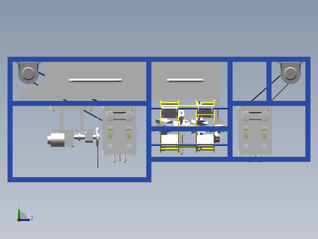 自动甘蔗去皮切断机三维SW2016带参+CAD+说明书