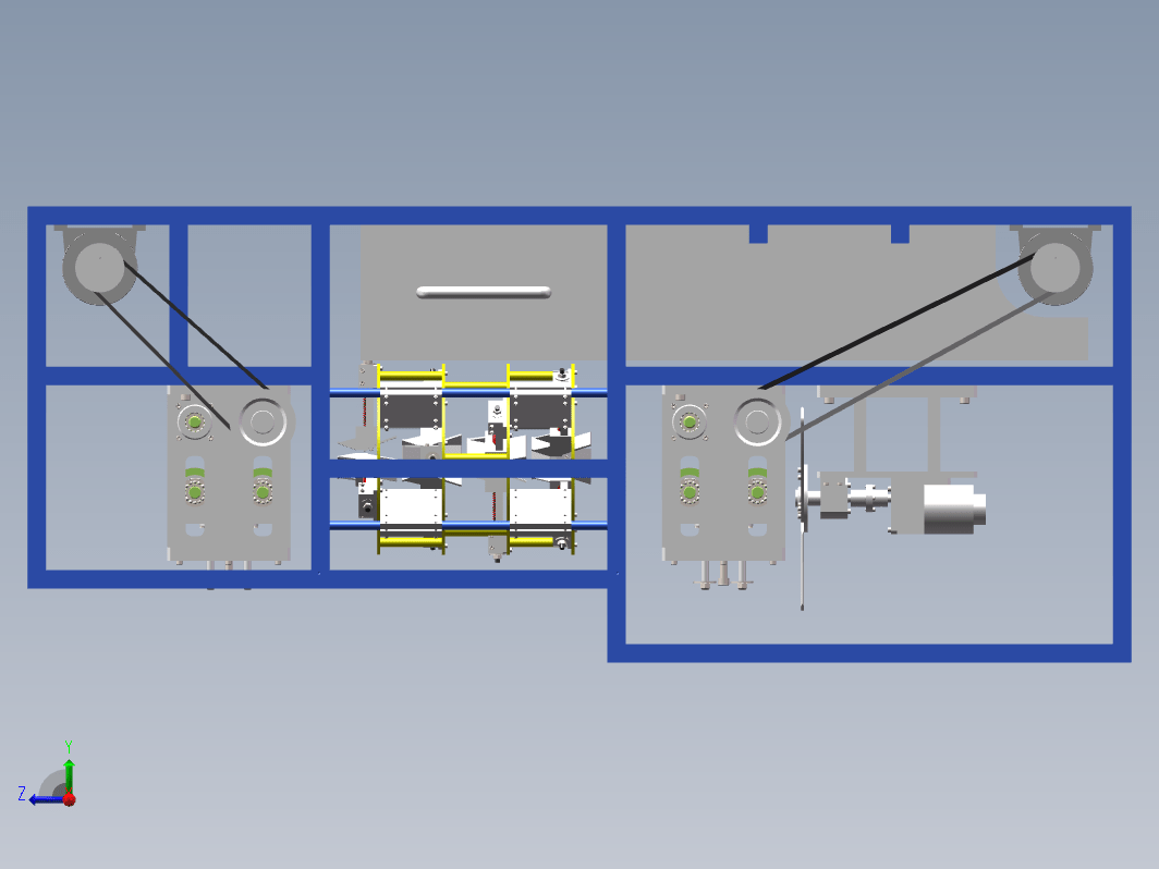 自动甘蔗去皮切断机三维SW2016带参+CAD+说明书