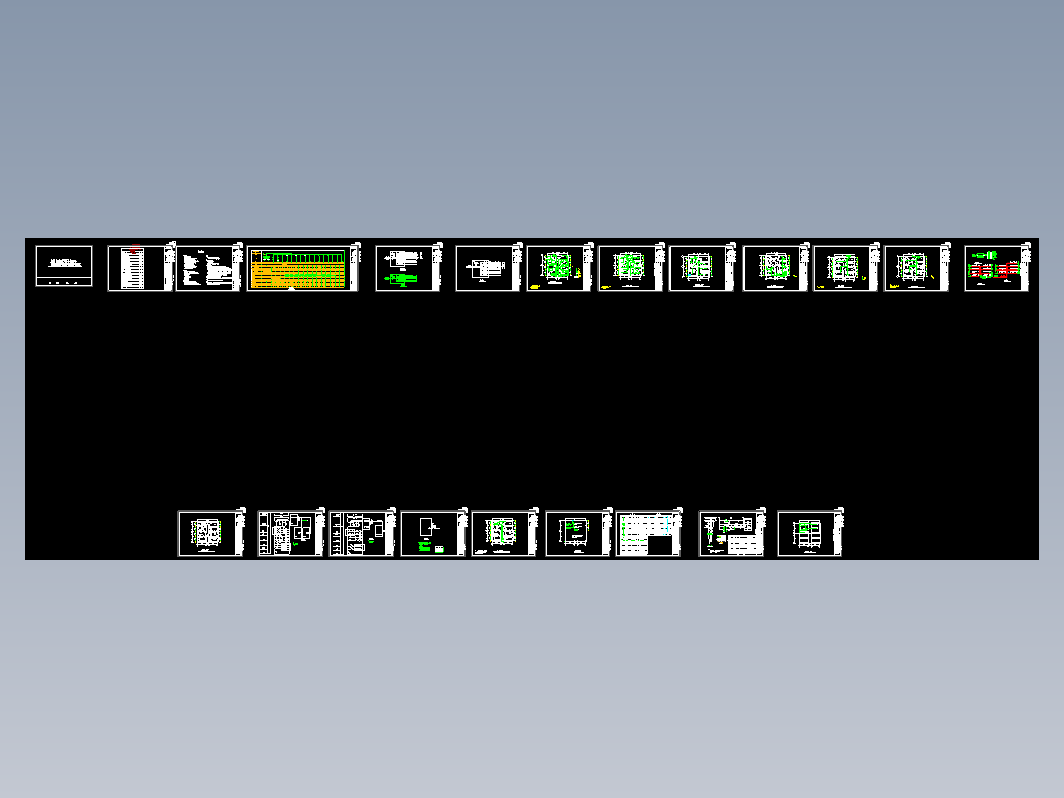 PCR实验室全套设计图纸